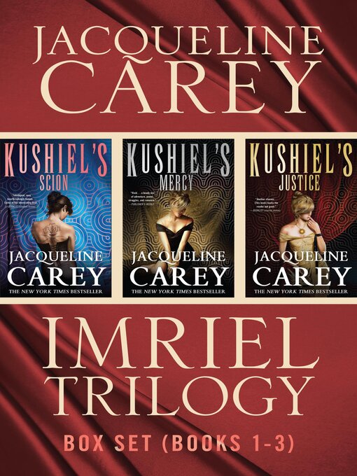 Cover image for Imriel Trilogy Box Set--Kushiel's Scion #1, Kushiel's Justice #2, Kushiel's Mercy #3